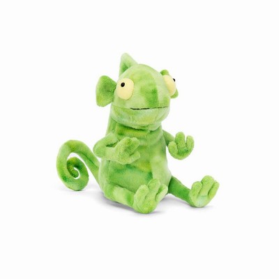 Jellycat Frankie Frilled-Neck Lizard USA | 03285DGRL